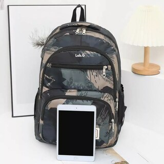 Foto 3 | Kit Mochila Escolar Belug Vede Militar 3 Piezas