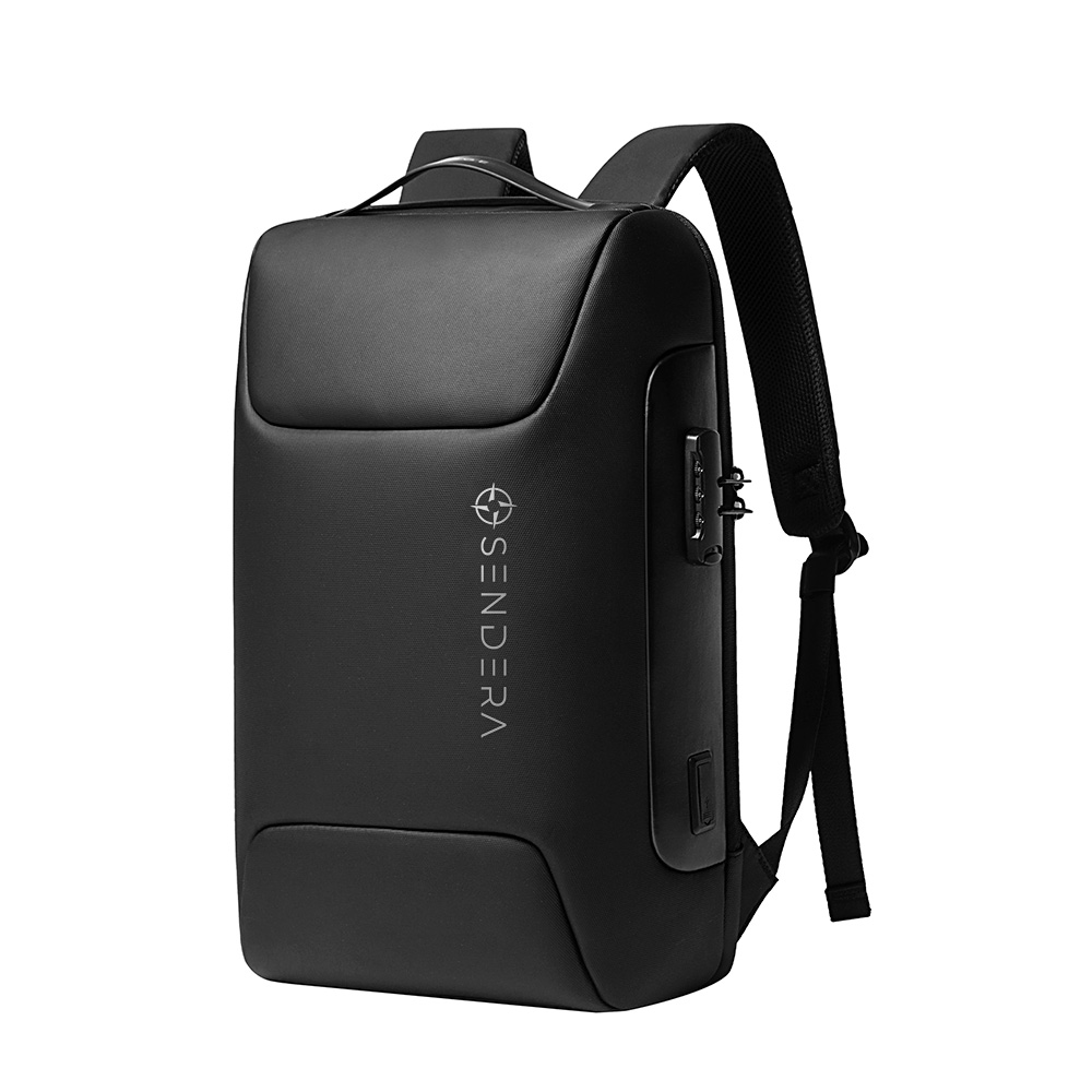 Foto 2 pulgar | Mochila para Laptop 17.5” Impermeable Sendera Negro
