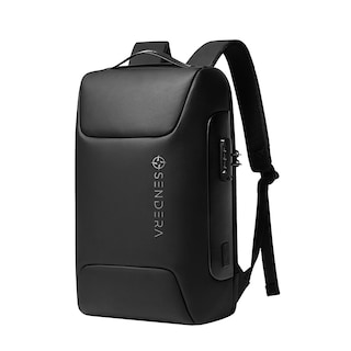 Foto 1 | Mochila para Laptop 17.5” Impermeable Sendera Negro