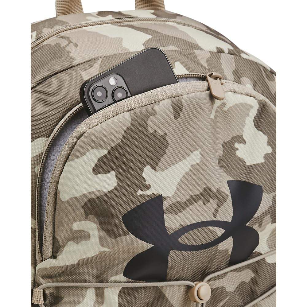 Foto 3 pulgar | Mochila Under Armour Hustle Sport Unisex Para Adultos, 200 Ml, Color Marrón - Venta Internacional.