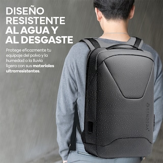 Foto 5 | Mochila para Laptop 16.5” Impermeable Sendera Negro