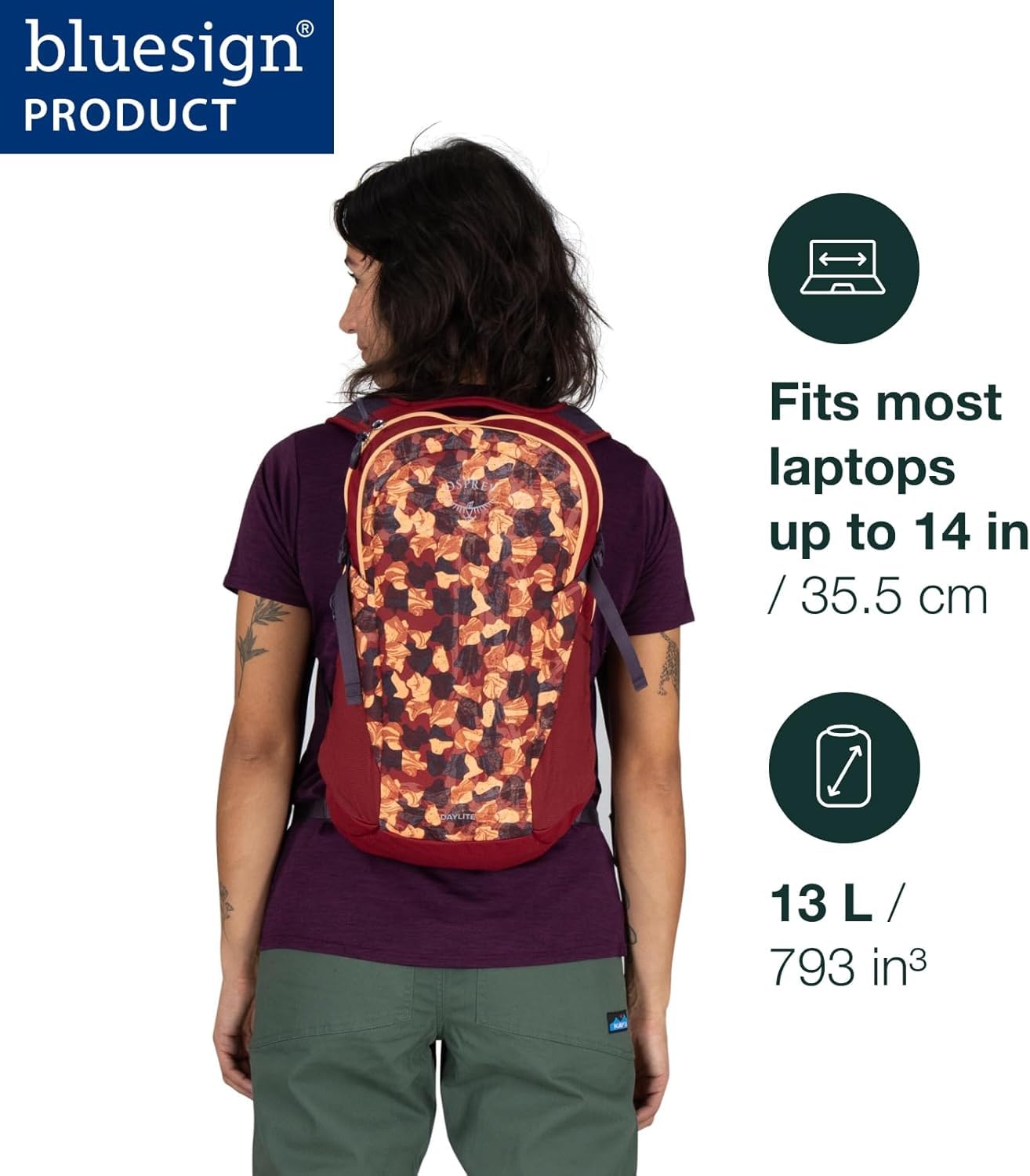 Foto 3 pulgar | Mochila Osprey Daylite Commuter 13l Negra - Venta Internacional.