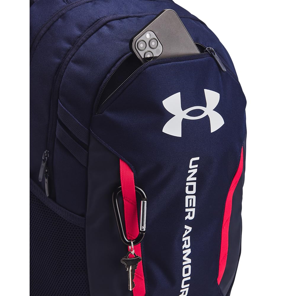 Foto 3 pulgar | Mochila Under Armour Unisex Para Adultos Hustle 6.0 Midnight Navy - Venta Internacional.