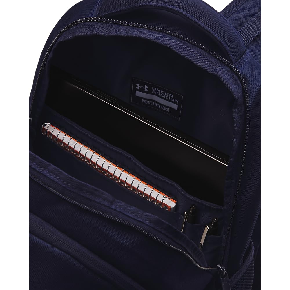 Foto 4 pulgar | Mochila Under Armour Unisex Para Adultos Hustle 6.0 Midnight Navy - Venta Internacional.