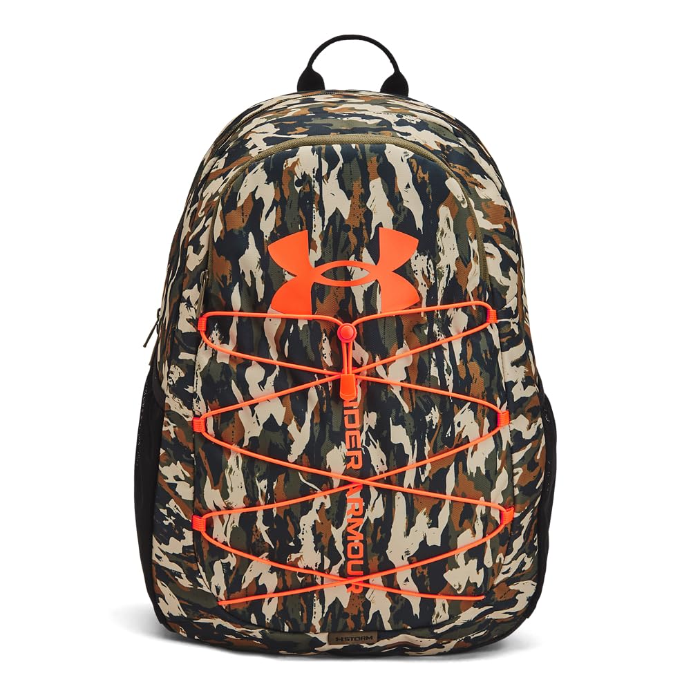 Foto 2 pulgar | Mochila Under Armour Hustle Sport Unisex Para Adultos, 390 Ml, Color Verde - Venta Internacional.