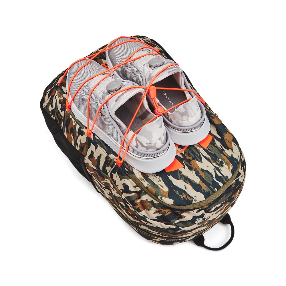 Foto 4 pulgar | Mochila Under Armour Hustle Sport Unisex Para Adultos, 390 Ml, Color Verde - Venta Internacional.