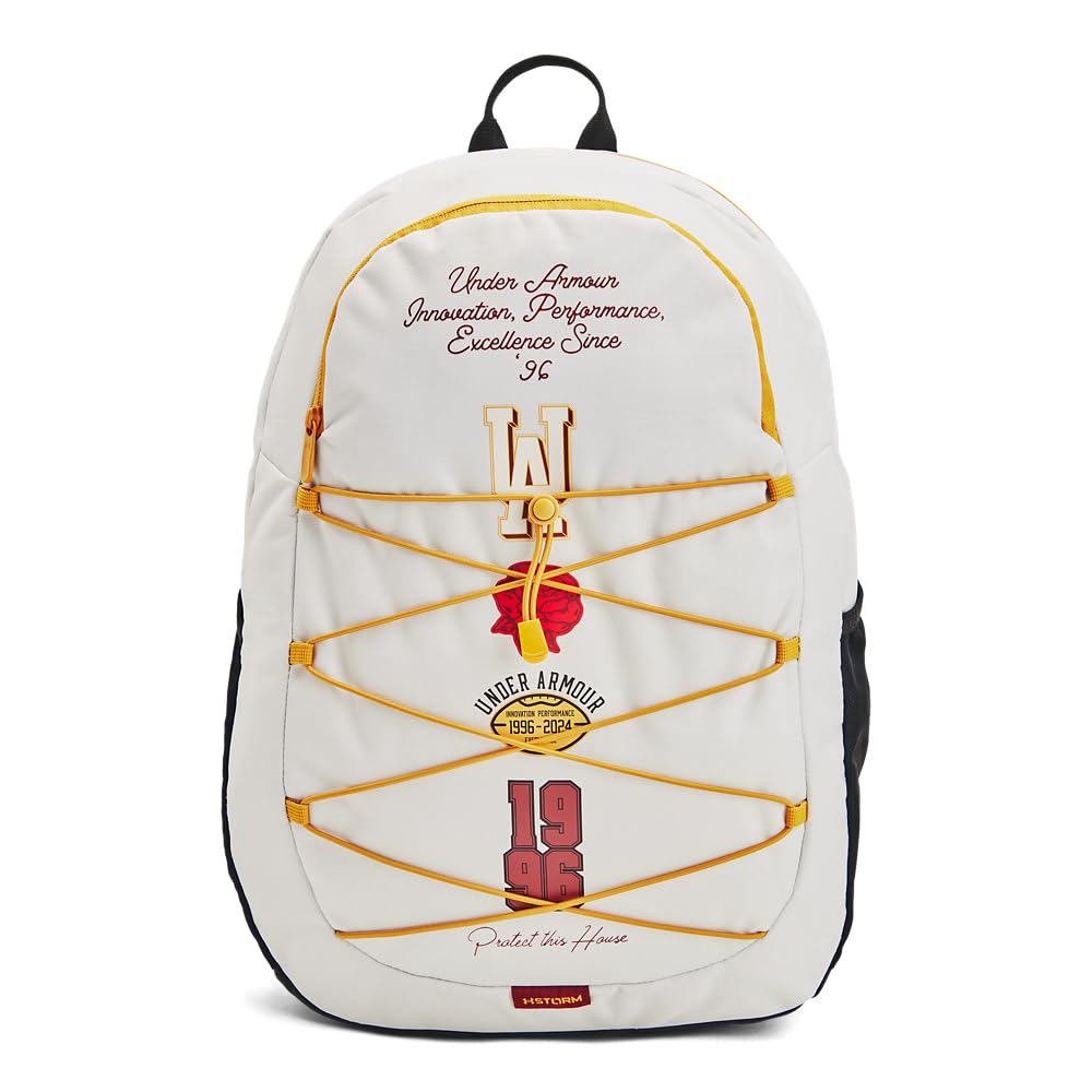 Foto 2 pulgar | Mochila Under Armour Hustle Sport De Arcilla Blanca Para Adultos, Unisex - Venta Internacional.