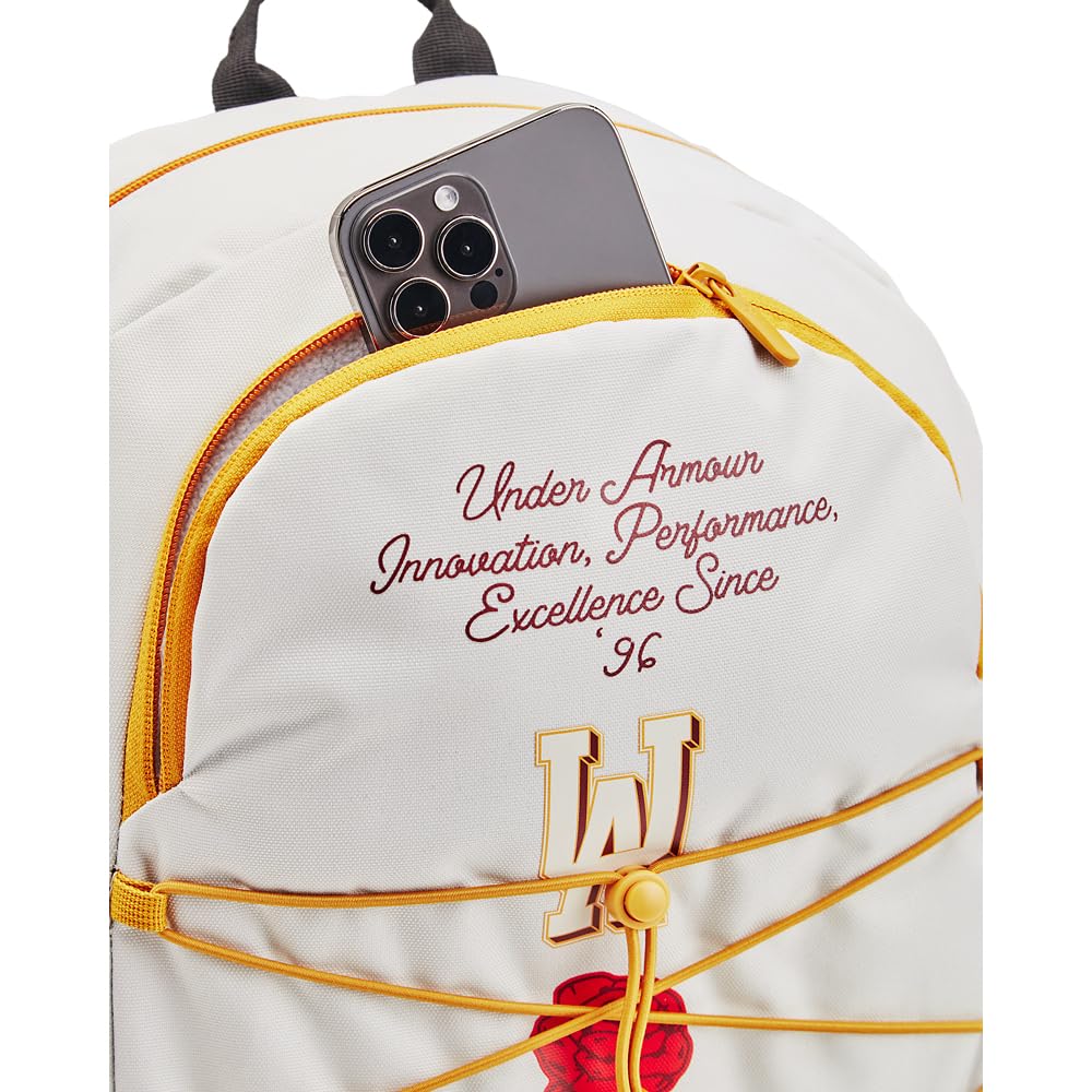 Foto 3 pulgar | Mochila Under Armour Hustle Sport De Arcilla Blanca Para Adultos, Unisex - Venta Internacional.