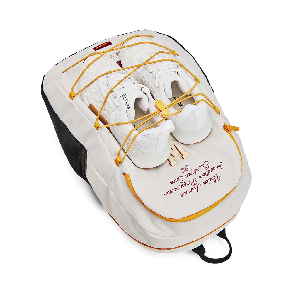 Foto 4 pulgar | Mochila Under Armour Hustle Sport De Arcilla Blanca Para Adultos, Unisex - Venta Internacional.