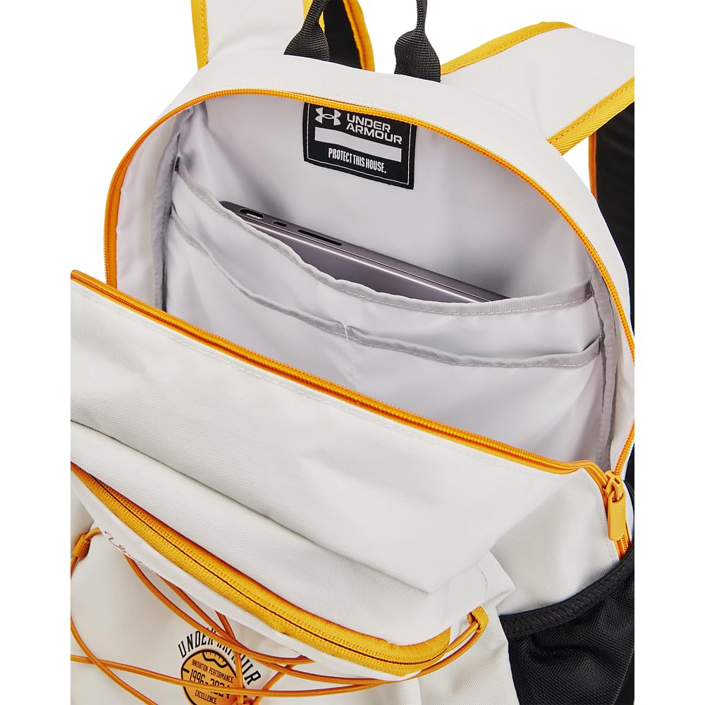 Foto 5 pulgar | Mochila Under Armour Hustle Sport De Arcilla Blanca Para Adultos, Unisex - Venta Internacional.