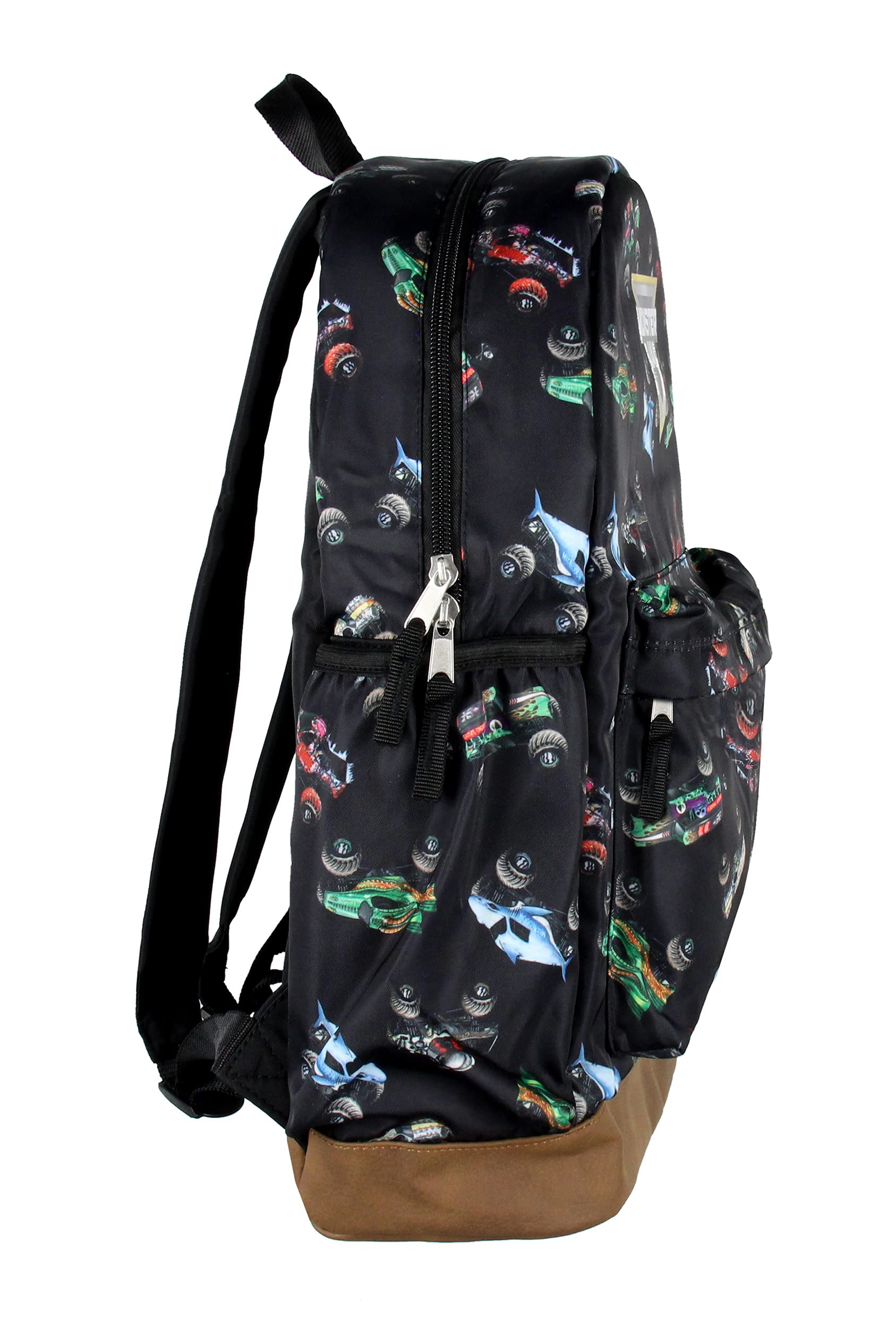Foto 5 pulgar | Mochila Intimo Monster Jam Trucks Dragon Zombie Sepulturera Megalodon - Venta Internacional.