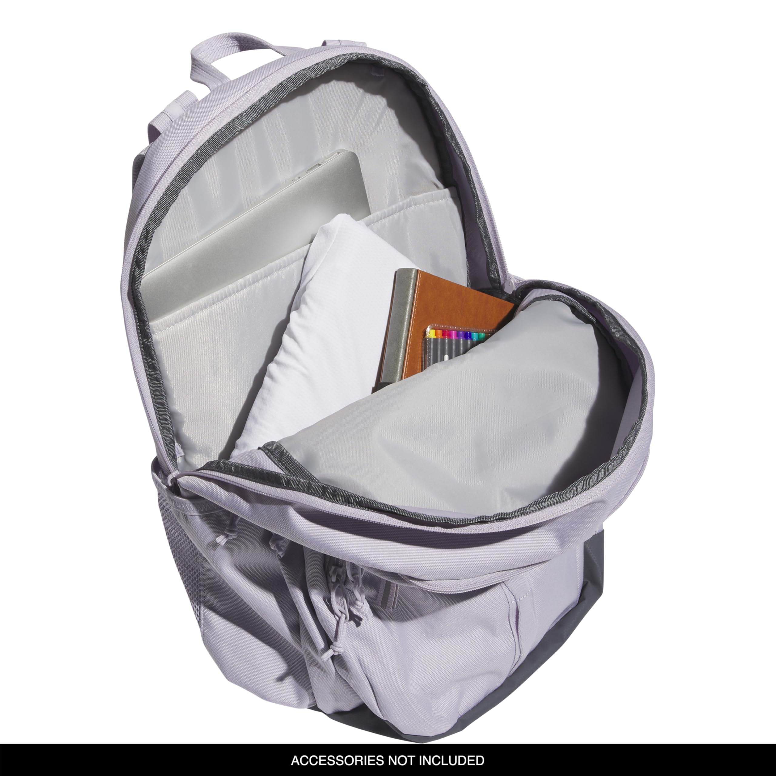 Foto 2 | Mochila Adidas Prime 7 Silver Dawn Gris/gris Ónix - Venta Internacional.