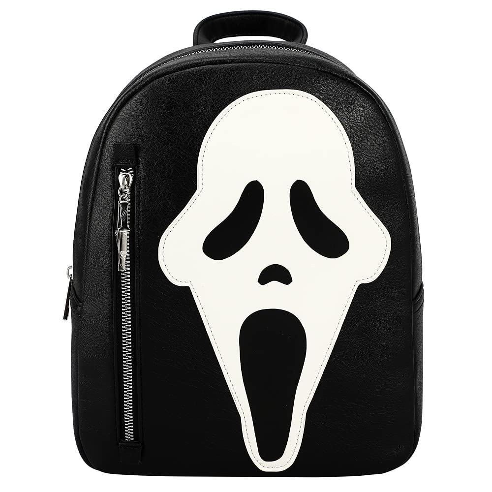 Foto 2 pulgar | Minimochila Bioworld Que Brilla En La Oscuridad Ghost Face Horror - Venta Internacional.
