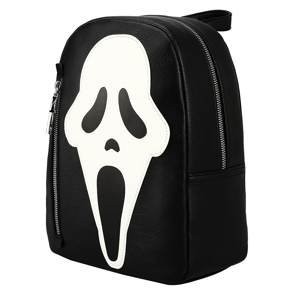 Foto 2 | Minimochila Bioworld Que Brilla En La Oscuridad Ghost Face Horror - Venta Internacional.