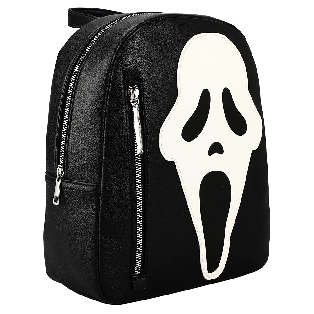 Foto 4 pulgar | Minimochila Bioworld Que Brilla En La Oscuridad Ghost Face Horror - Venta Internacional.