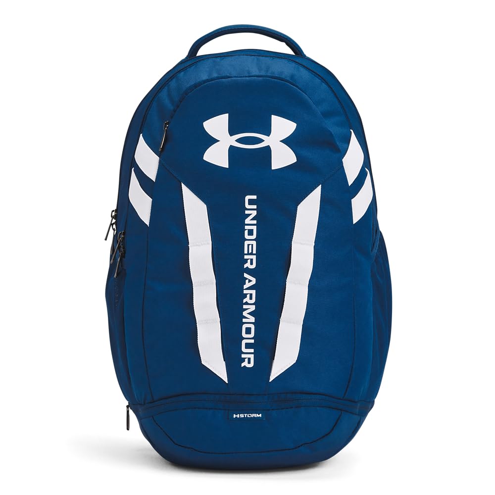 Foto 2 pulgar | Mochila Under Armour Unisex Para Adultos Hustle 5.0 Varsity Blue - Venta Internacional.