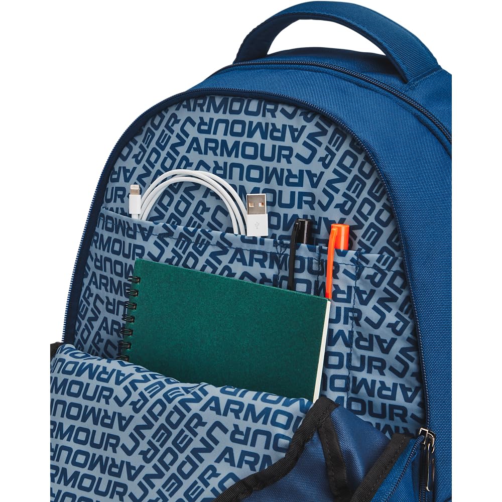 Foto 3 pulgar | Mochila Under Armour Unisex Para Adultos Hustle 5.0 Varsity Blue - Venta Internacional.