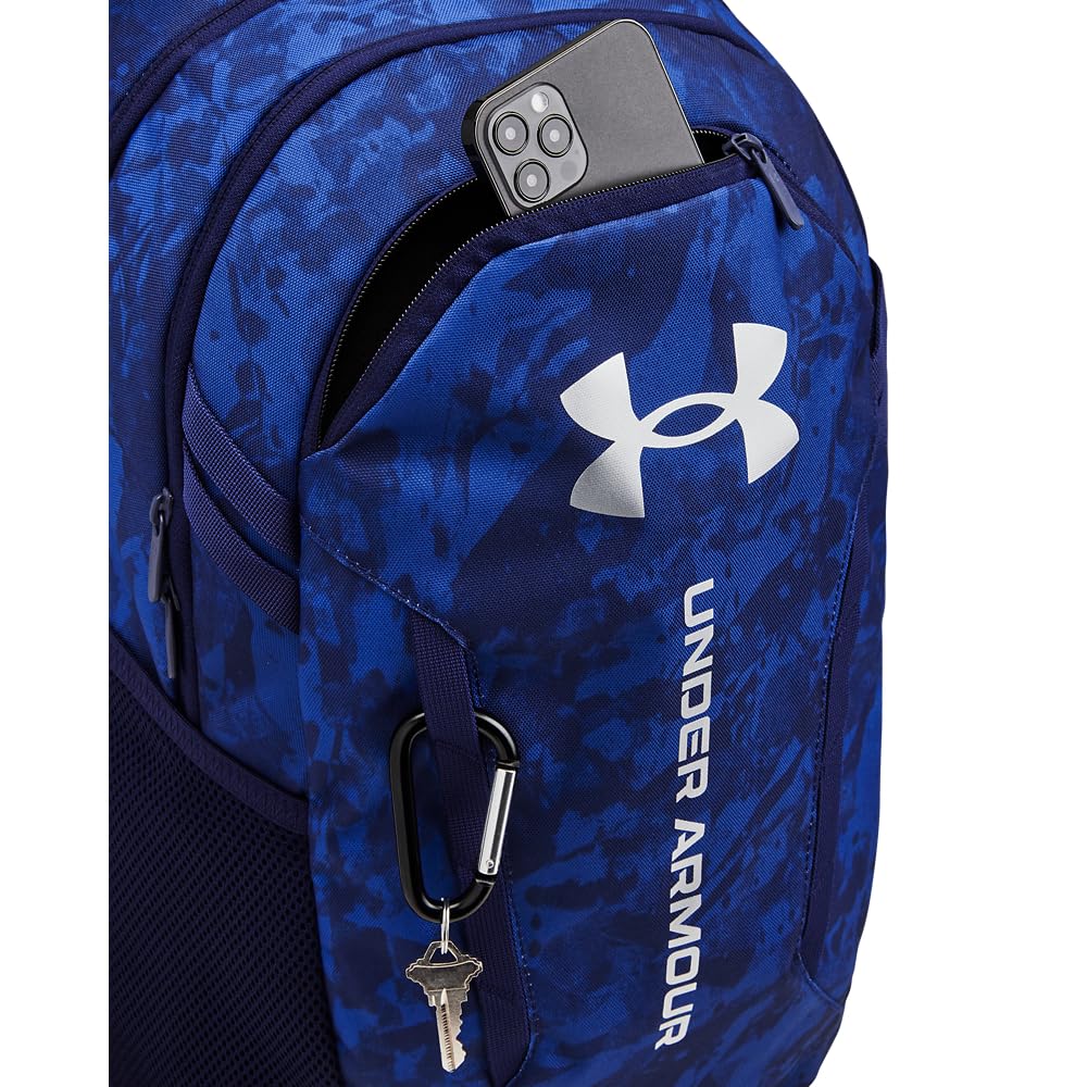 Foto 3 pulgar | Mochila Under Armour Unisex Para Adultos Hustle 6.0 Tech Blue - Venta Internacional.