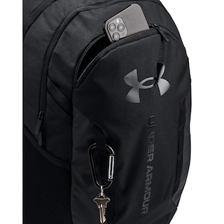 Foto 2 | Mochila Under Armour Hustle 6.0 Para Adultos, Unisex, Color Negro - Venta Internacional.