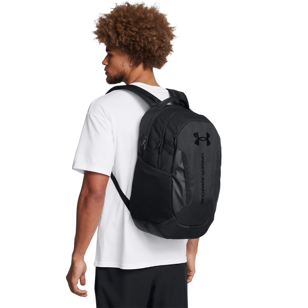 Foto 6 pulgar | Mochila Under Armour Hustle 6.0 Para Adultos, Unisex, Color Negro - Venta Internacional.
