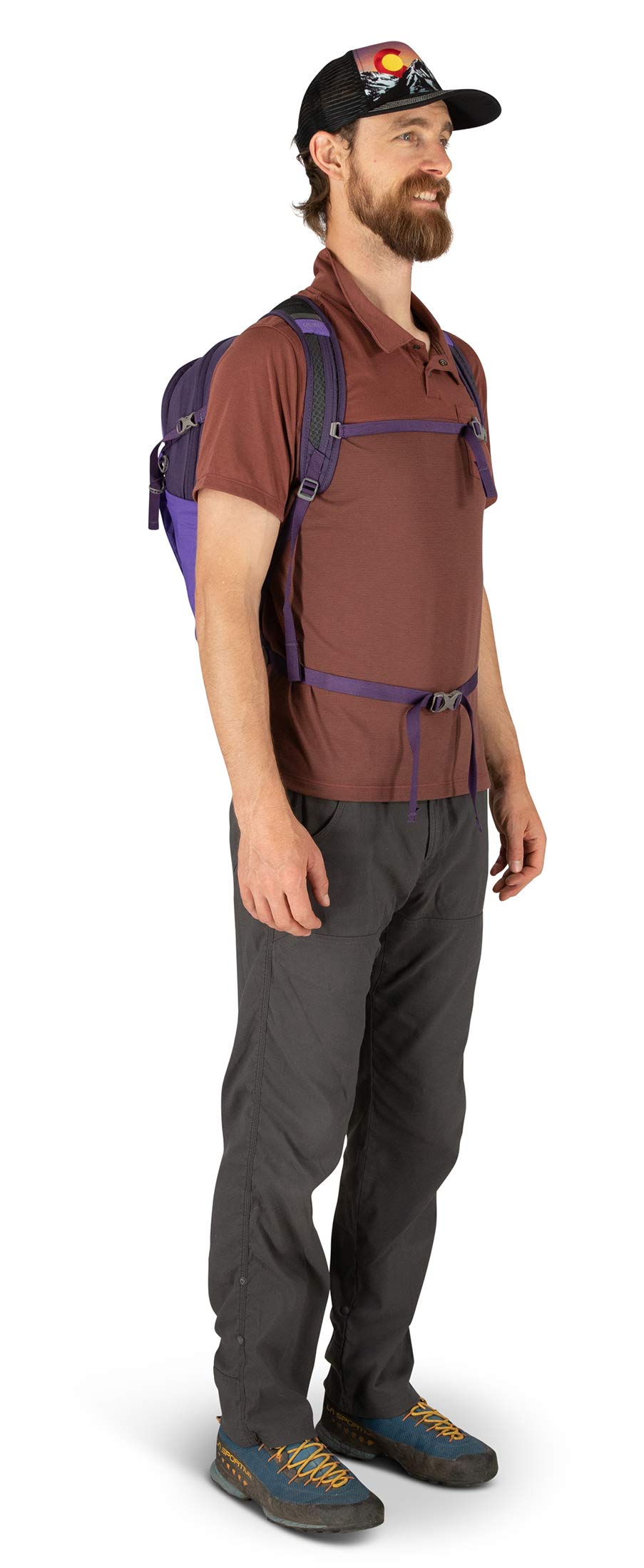 Foto 3 pulgar | Mochila Osprey Daylite Plus Commuter Dream Morada - Venta Internacional.