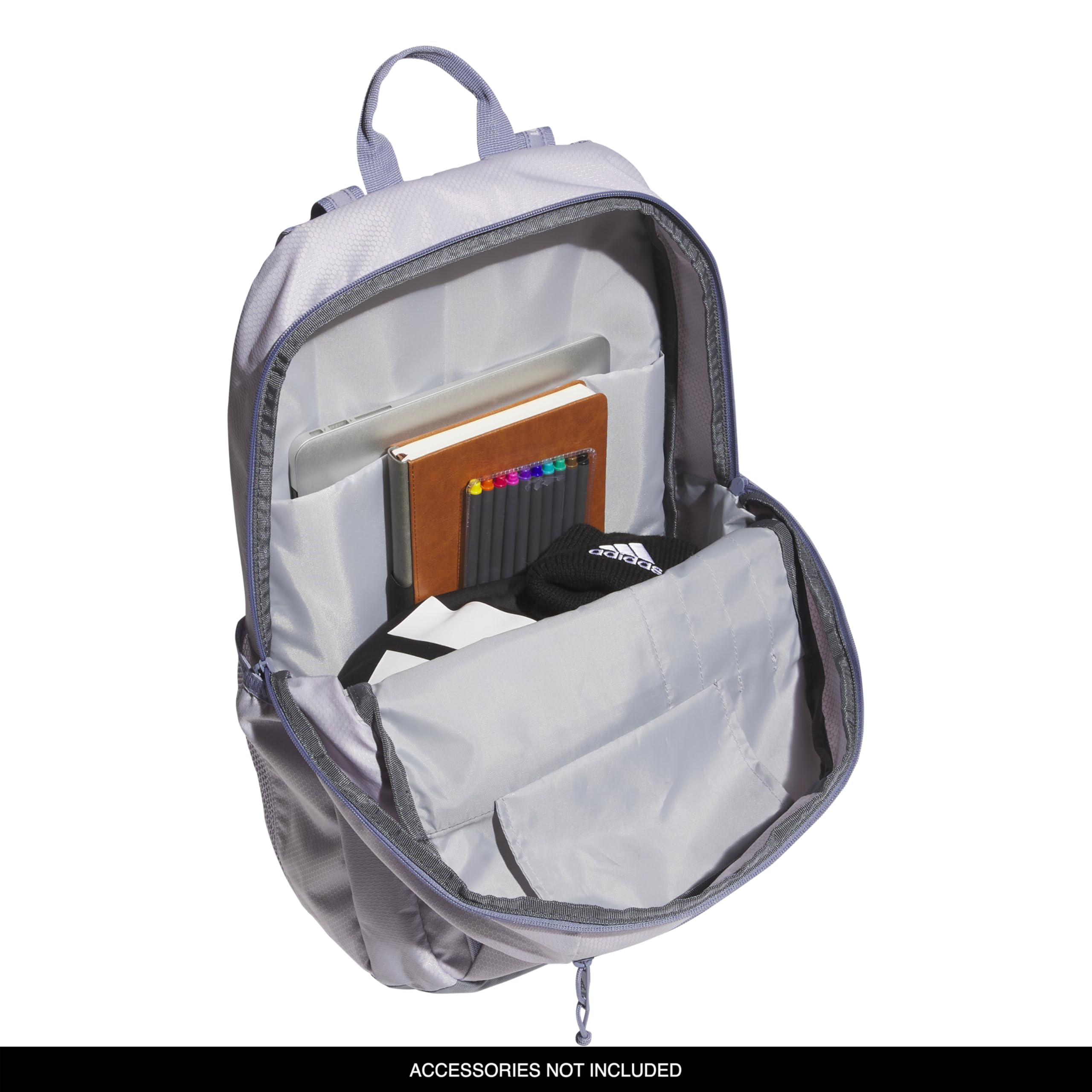 Foto 2 | Mochila Adidas Excel 7 Silver Dawn Gris/gris/plata Violeta - Venta Internacional.