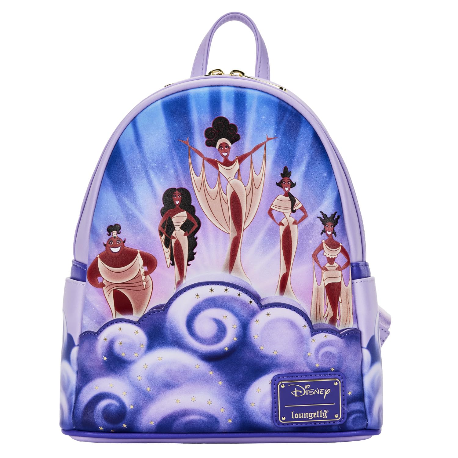 Foto 2 pulgar | Mochila Loungefly Disney Hercules Muses Clouds Mini - Venta Internacional.