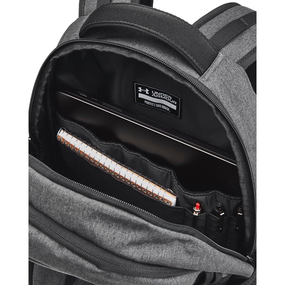 Foto 4 pulgar | Mochila Under Armour Hustle 6.0 Para Adultos, Unisex, Color Negro - Venta Internacional.