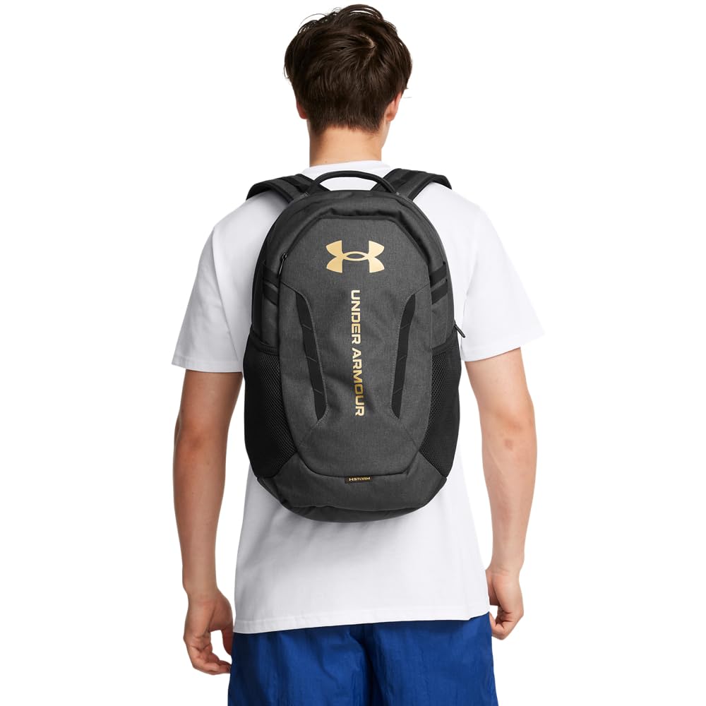Foto 6 pulgar | Mochila Under Armour Hustle 6.0 Para Adultos, Unisex, Color Negro - Venta Internacional.