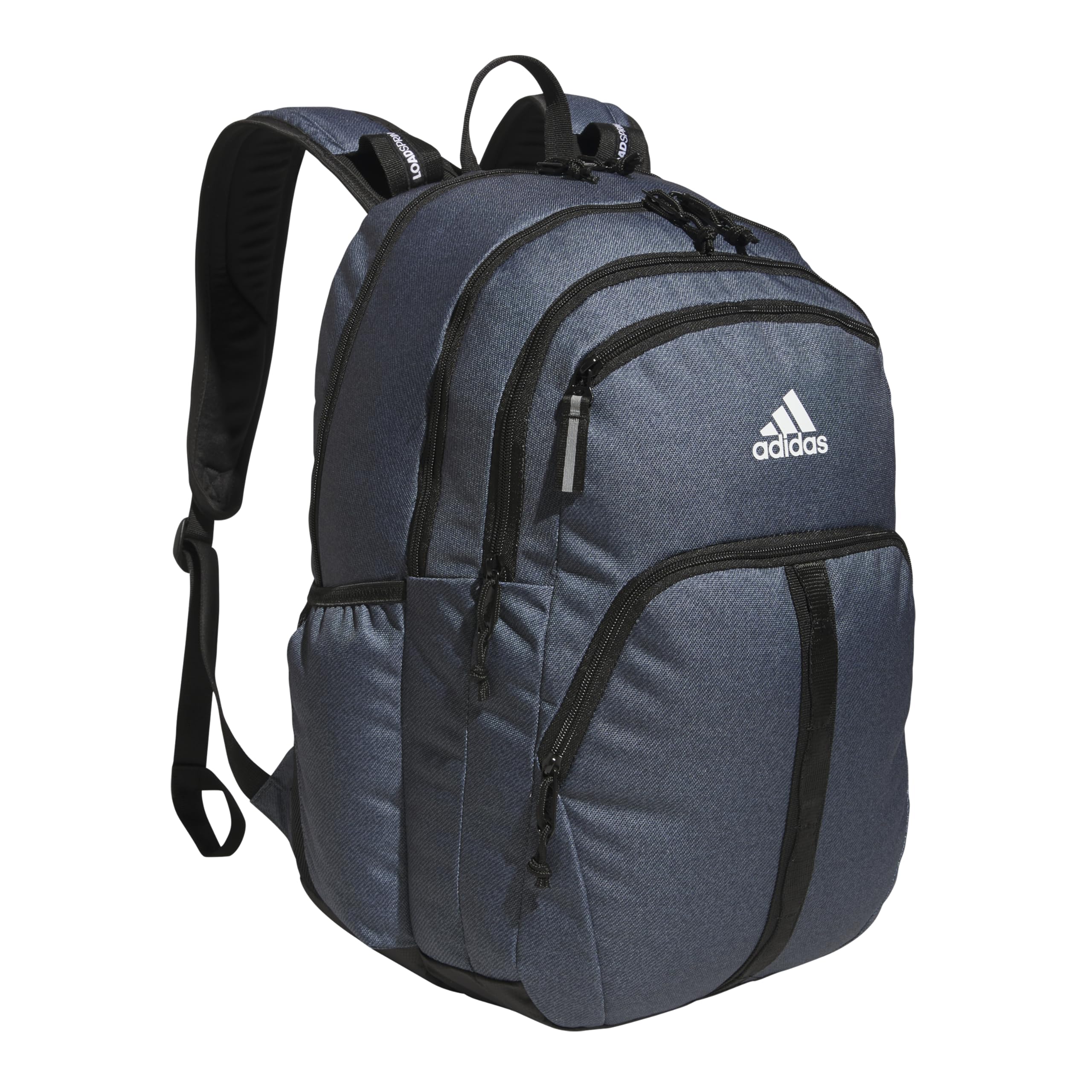 Mochila Adidas Prime 7 Twill Onix Gris/negro/blanco - Venta Internacional.