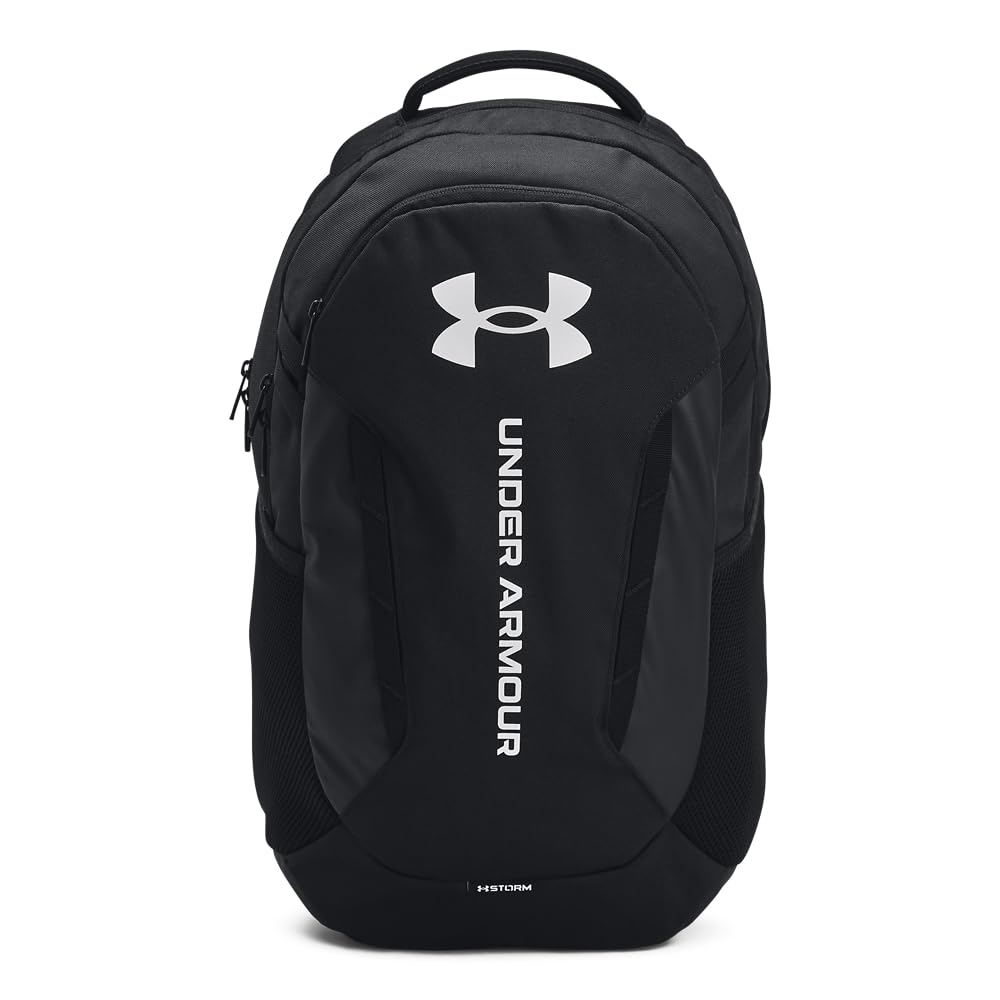 Foto 2 pulgar | Mochila Under Armour Hustle 6.0 Para Adultos, Unisex, Color Negro - Venta Internacional.
