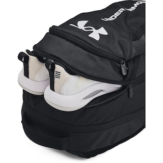 Foto 4 | Mochila Under Armour Hustle 6.0 Para Adultos, Unisex, Color Negro - Venta Internacional.