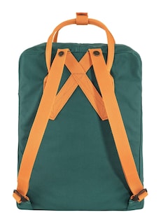 Foto 3 | Mochila Fjällräven Kanken Classic Verde Ártico/naranja Picante - Venta Internacional.
