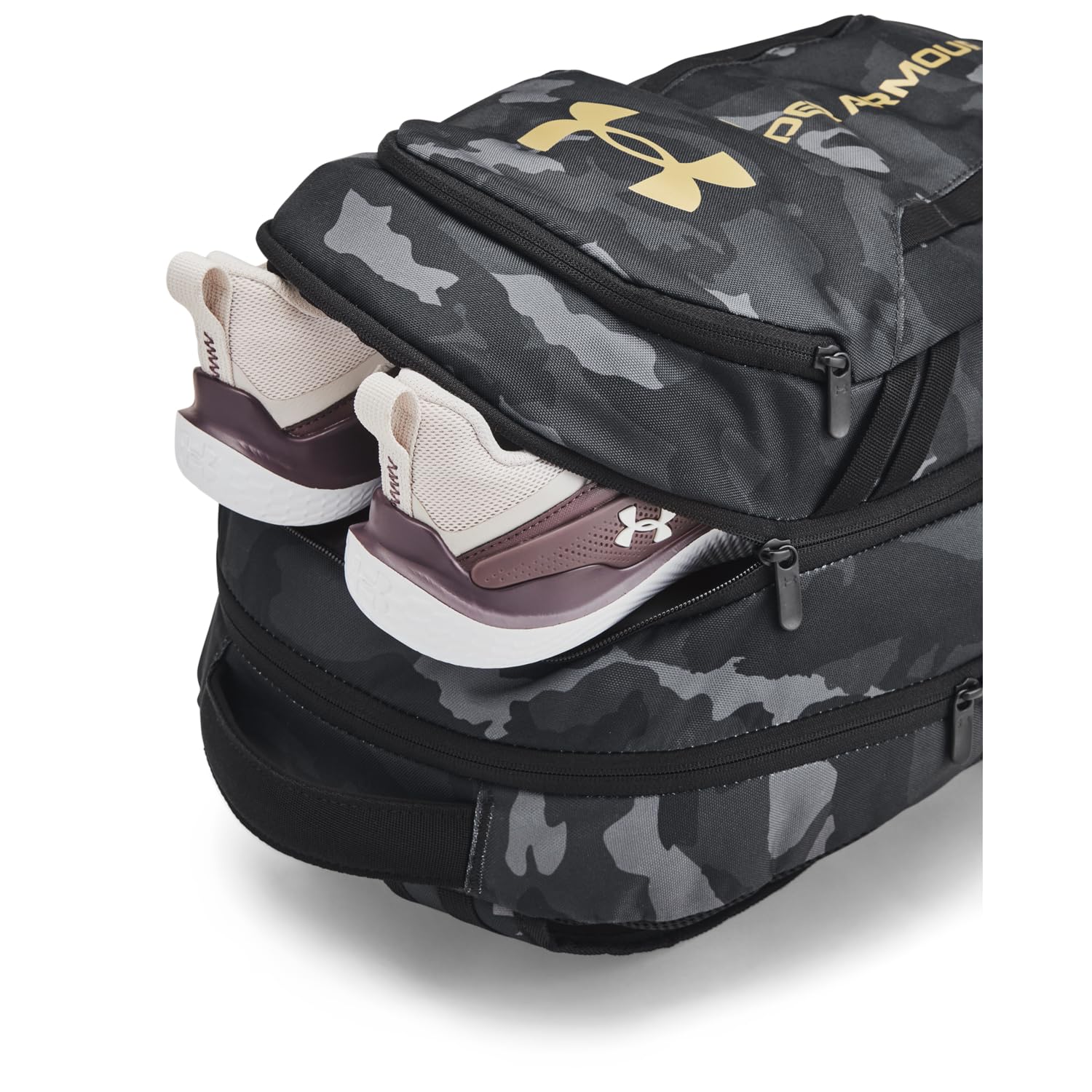 Foto 6 pulgar | Mochila Under Armour Hustle 6.0 Para Adultos, Unisex, Color Negro - Venta Internacional.