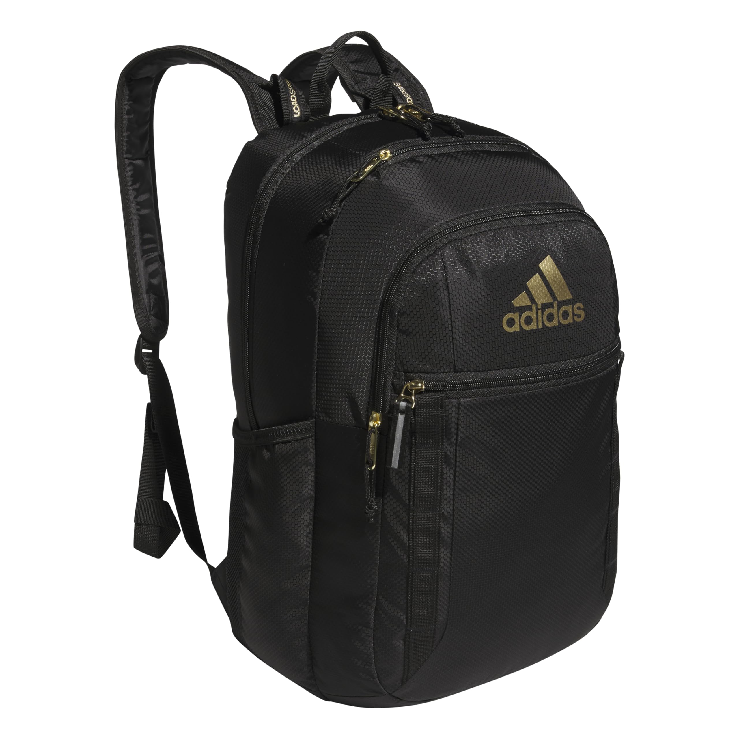 Foto 2 pulgar | Mochila Adidas Excel 7 Negro/dorado Metalizado Con Garantía De Por Vida - Venta Internacional.