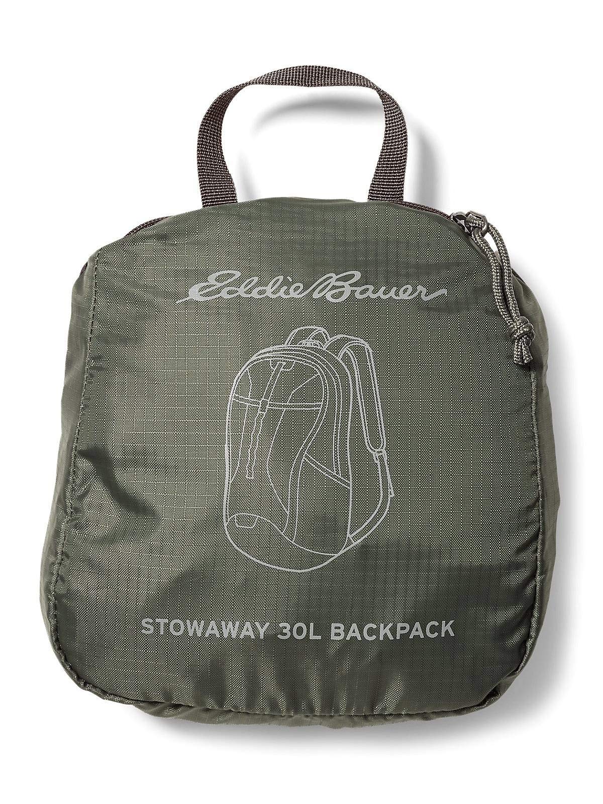 Foto 6 pulgar | Mochila Eddie Bauer Stowaway, Plegable, 30 L, Poliéster Ripstop - Venta Internacional.