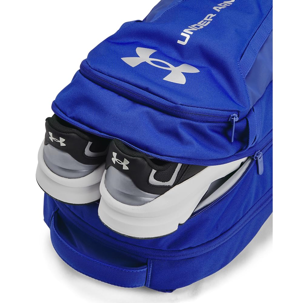 Foto 4 | Mochila Under Armour Hustle 6.0 Unisex Para Adultos, Color Azul Real - Venta Internacional.