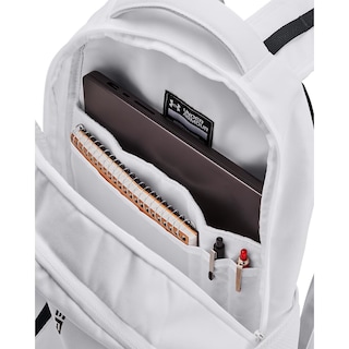 Foto 3 | Mochila Under Armour Unisex Para Adultos Hustle 6.0 Blanca 100l - Venta Internacional.