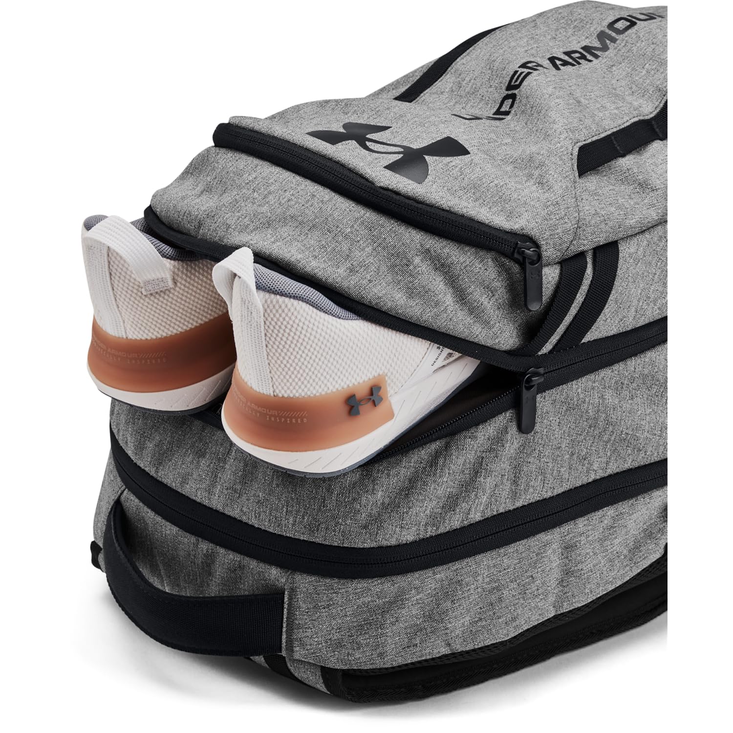 Foto 6 pulgar | Mochila Under Armour Unisex Para Adultos Hustle 6.0 Castlerock - Venta Internacional.