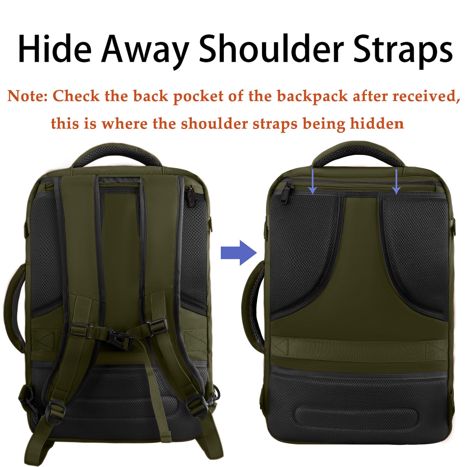 Foto 7 pulgar | Mochila Matein De Viaje Para Hombre, Extra Grande, Resistente Al Agua - Venta Internacional.