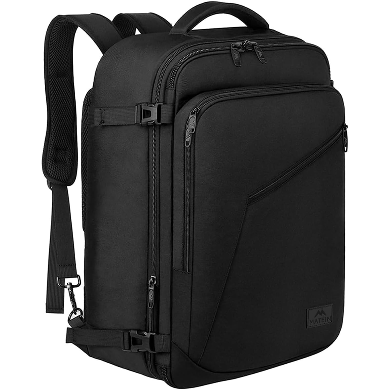 Foto 2 pulgar | Mochila De Viaje Matein Para Hombre, 27 L, Ligera E Impermeable, Negra - Venta Internacional.