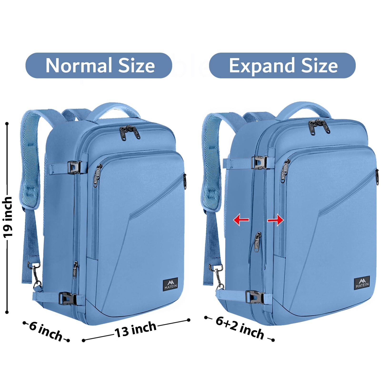 Foto 6 pulgar | Mochila Matein Cute Para Mujeres, Enfermeras Y Profesores, 45 L, Resistente Al Agua - Venta Internacional.