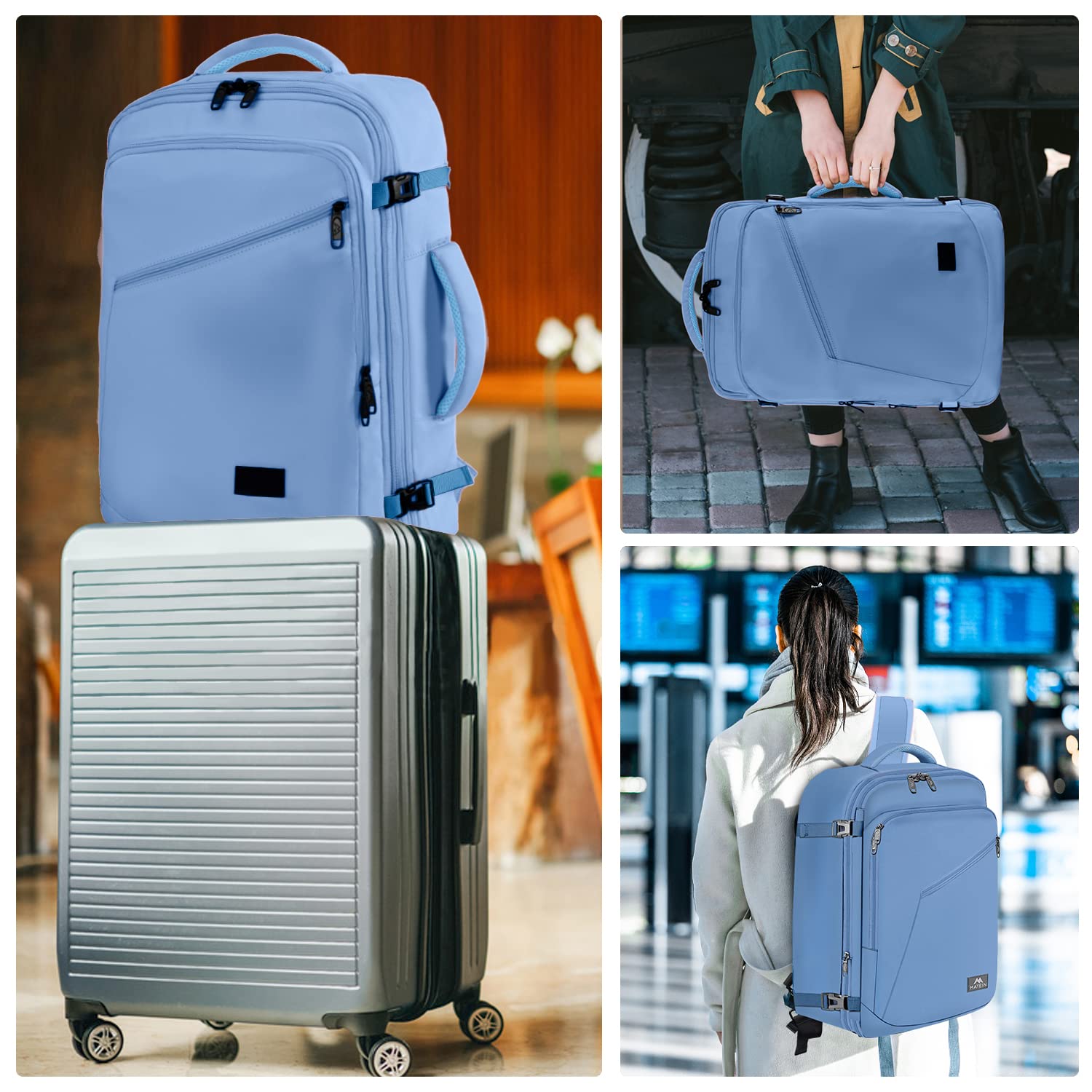 Foto 8 pulgar | Mochila Matein Cute Para Mujeres, Enfermeras Y Profesores, 45 L, Resistente Al Agua - Venta Internacional.