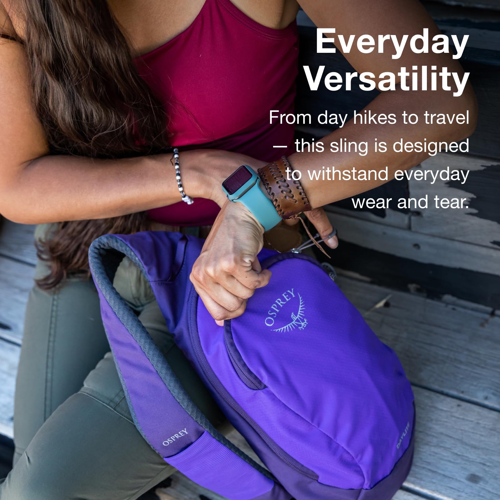 Foto 5 pulgar | Bandolera Osprey Daylite Night Shift Blue - Venta Internacional.