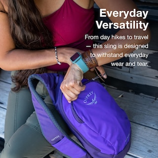 Foto 4 | Bandolera Osprey Daylite Night Shift Blue - Venta Internacional.