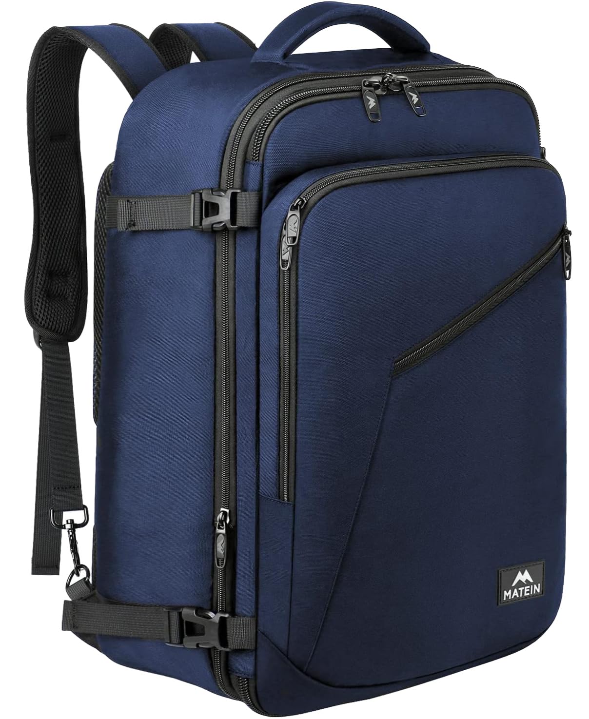 Mochila Matein Travel 27l Resistente Al Agua Carry On Azul - Venta Internacional.