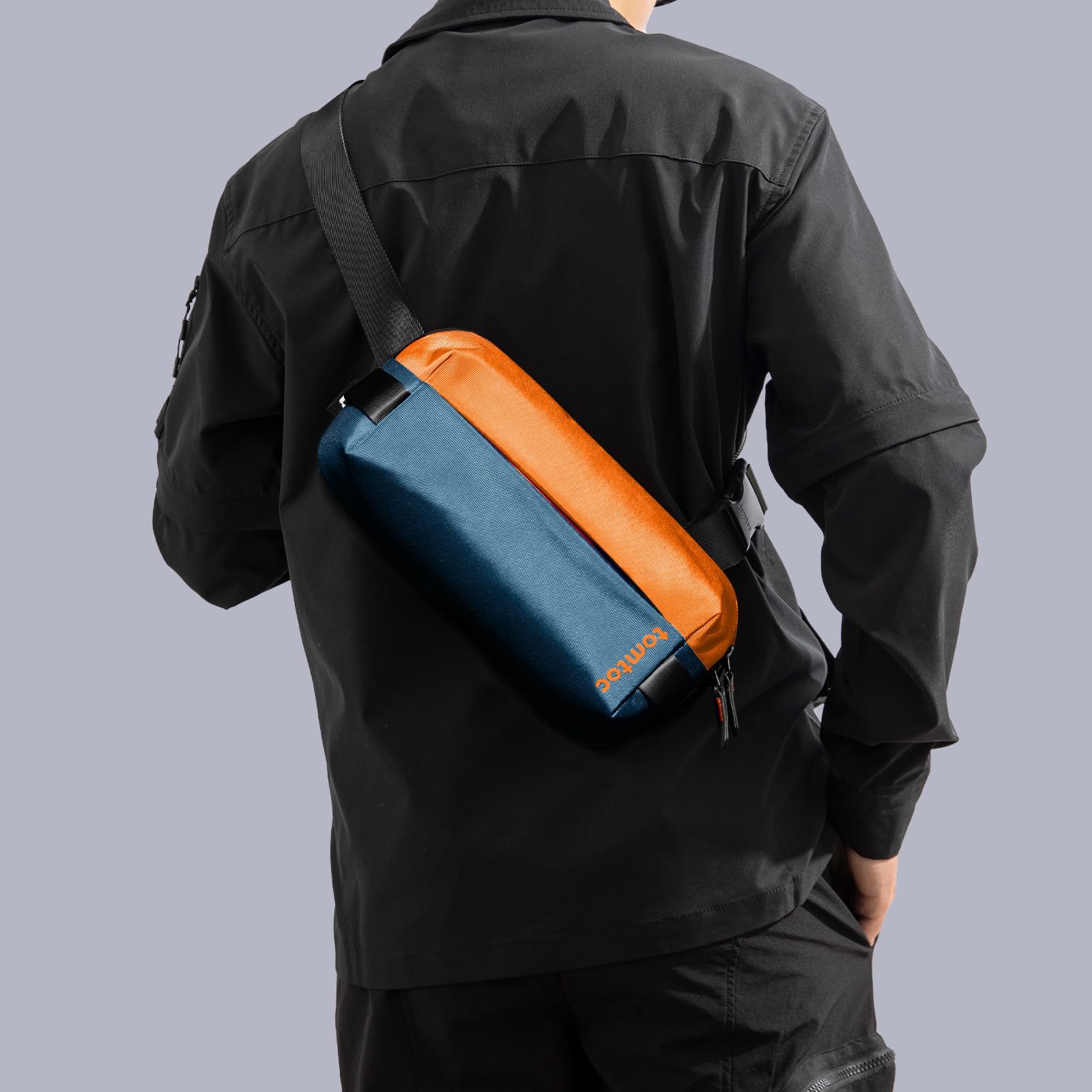 Foto 3 pulgar | Bandolera Tomtoc Compact Edc Resistente al Agua - Venta Internacional