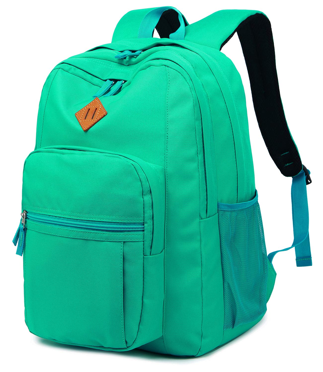 Foto 2 pulgar | Mochila Abshoo Classical Basic de Poliéster Resistente al Agua Verde Azulado - Venta Internacional