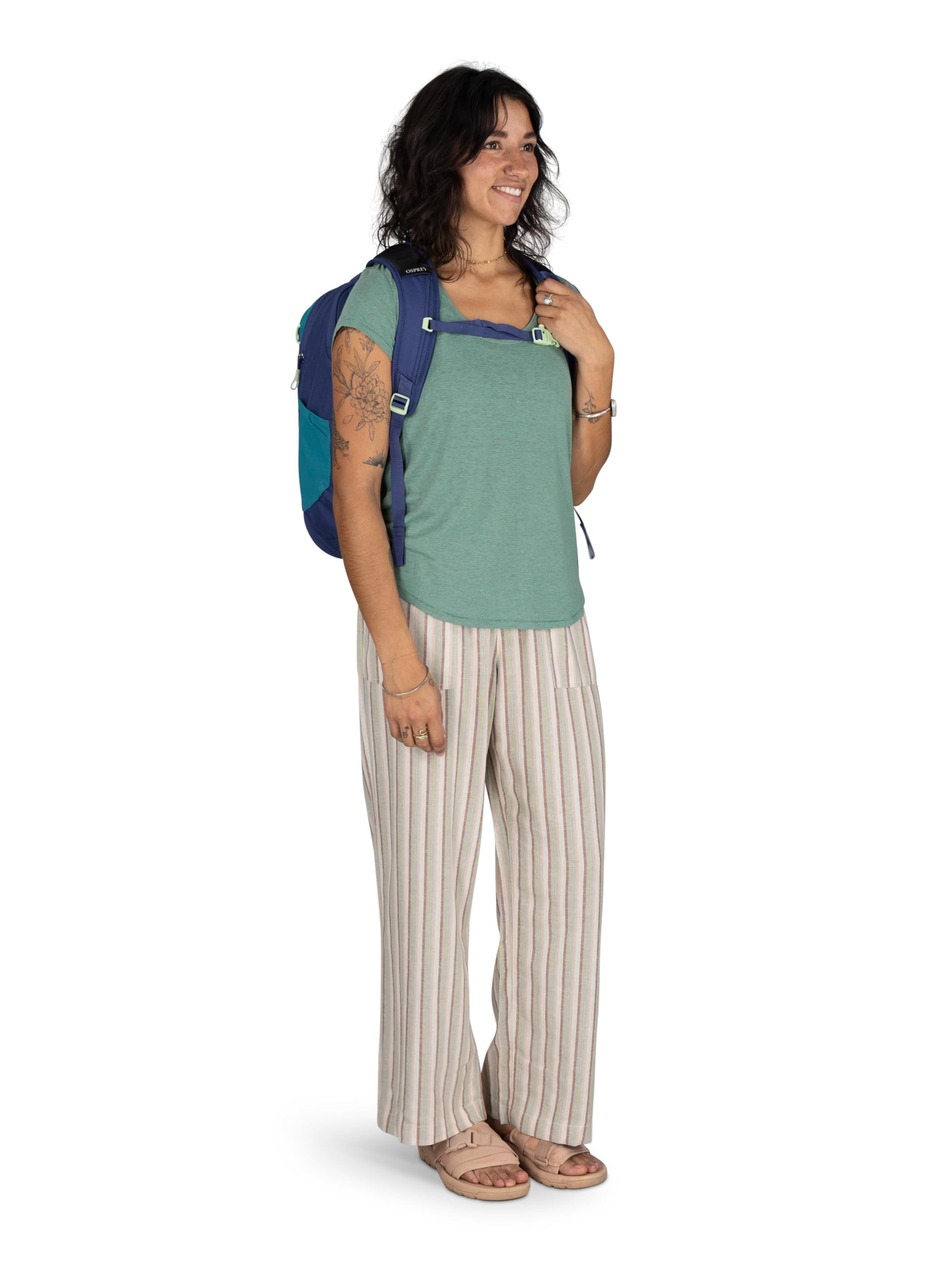 Foto 8 pulgar | Paquete de Viaje Osprey Daylite Expandible 26+6 Blue Spikemoss - Venta Internacional