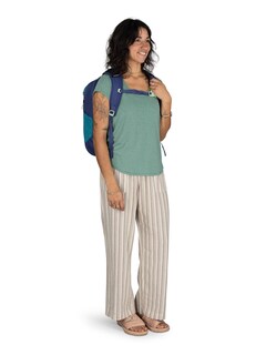 Foto 7 | Paquete de Viaje Osprey Daylite Expandible 26+6 Blue Spikemoss - Venta Internacional